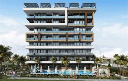 New luxury complex in Incekum, Alanya