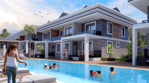 New project of a residential complex in Kemer