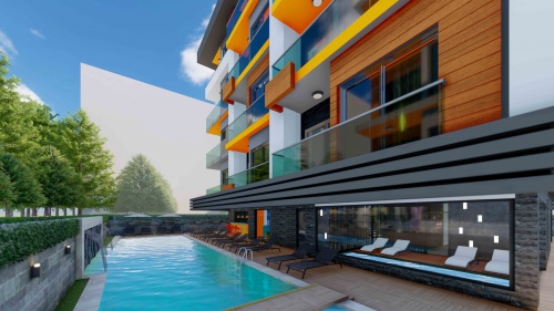 New boutique residence in Alanya center