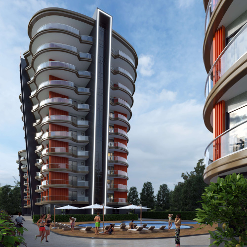New apartments in Alanya, Mahmutlar