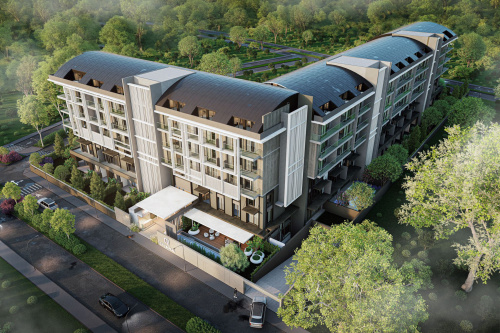 New project in Antalya in Konyaalti, with a 5* hotel concept