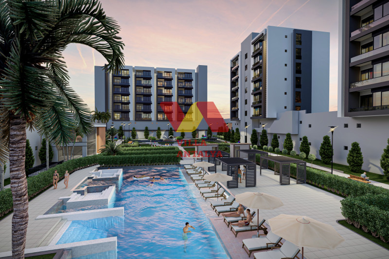 New project in Antalya in Kepez for residence permit, 2+1. Фото 3