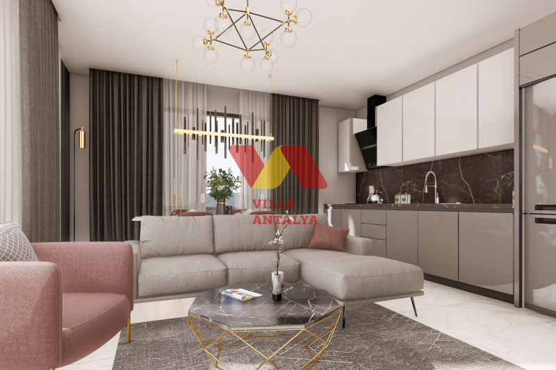 Новые квартиры 1+1,2+1 и 3+1 в центре Алании. Фото 12