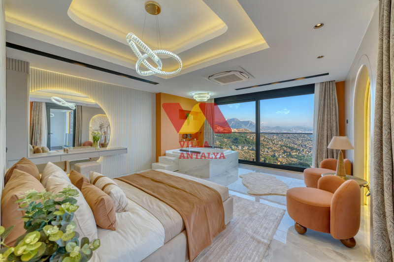 Stylish 4+1 villa in Alanya for citizenship. Фото 14