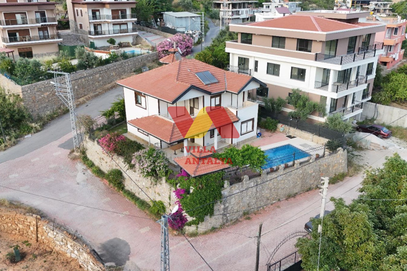 4+1 villa in Alanya, Oba citizenship. Фото 21