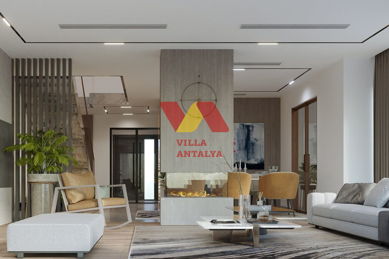 New villa project in a picturesque location in Antalya. Фото 10