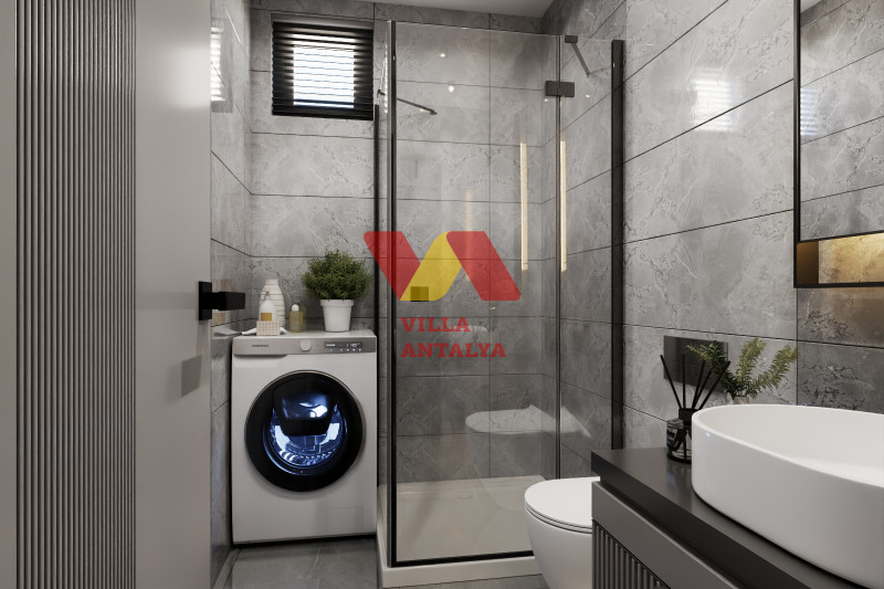 Новая квартира в открытом районе Анталии Коньялты, 1+1. Фото 13