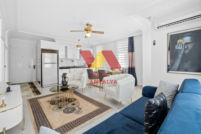 Квартира 2+1 в самом центре Алании