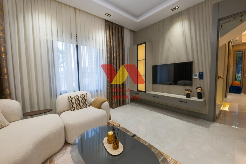 Luxury villas in Antalya (Altyntaş) with a pool and garden for citizenship. Фото 11