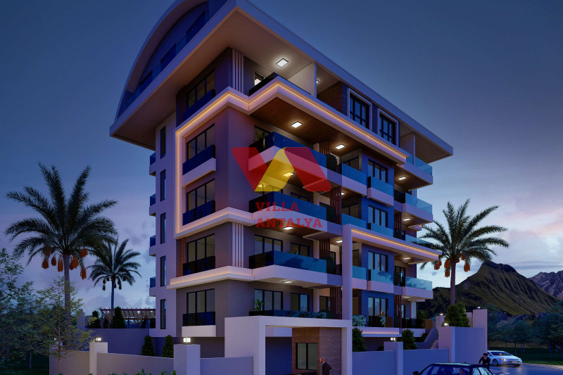 Новые квартиры 1+1,2+1 и 3+1 в центре Алании. Фото 7