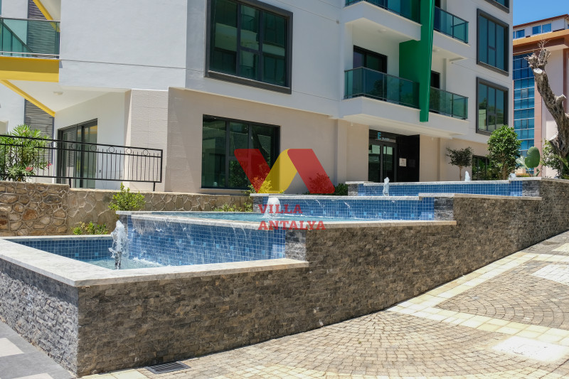 1+1 apartment with a sea view in Alanya, Kargıcak. Фото 27