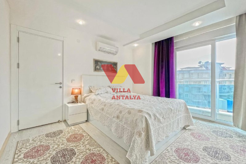 2+1 apartment in Alanya with a residence permit. Фото 13