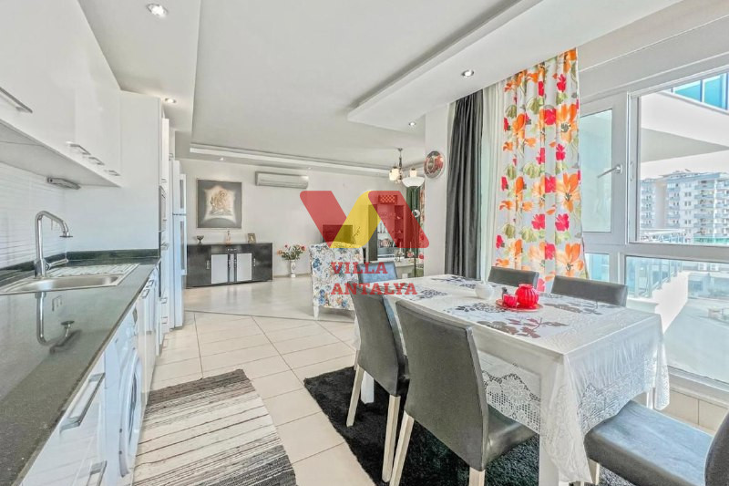 2+1 apartment in Alanya with a residence permit. Фото 10