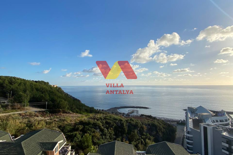 Дуплекс 4+1 с видом на море, Алания. Фото 6