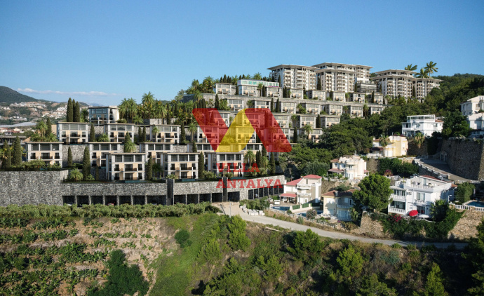 Комплекс вилл и апартаментов в Алании