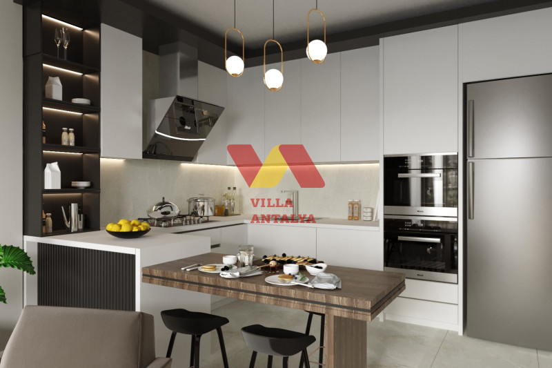 Новые квартиры в рассрочку в Анталии, 2+1. Фото 11