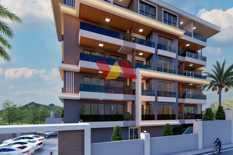 Новые квартиры 1+1,2+1 и 3+1 в центре Алании. Фото 1