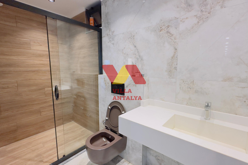 Snow-white 5+1 villa in Alanya, for citizenship. Фото 6