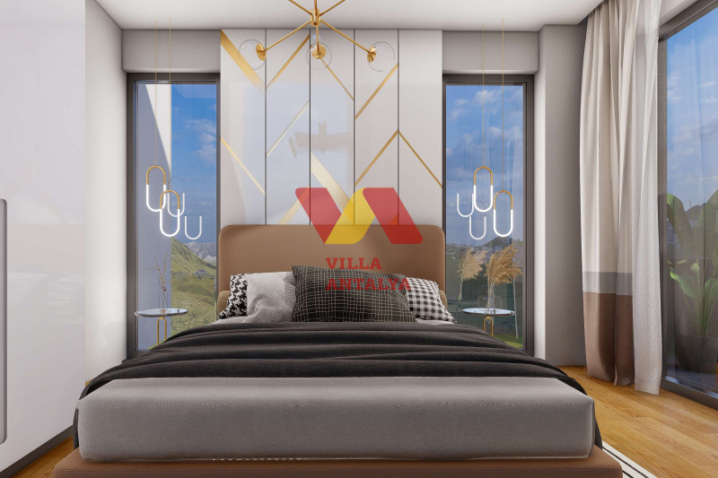 Новые квартиры 1+1,2+1 и 3+1 в центре Алании. Фото 15