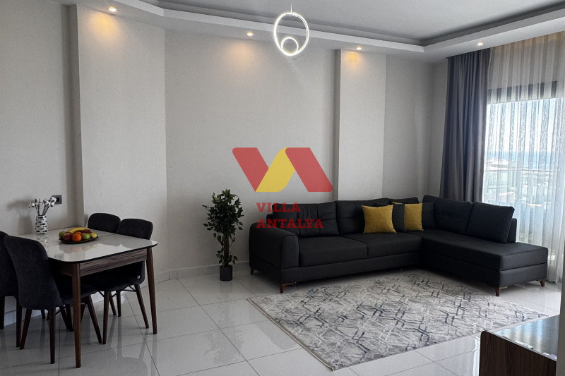 1+1 apartment with a sea view in Alanya, Kargıcak. Фото 34