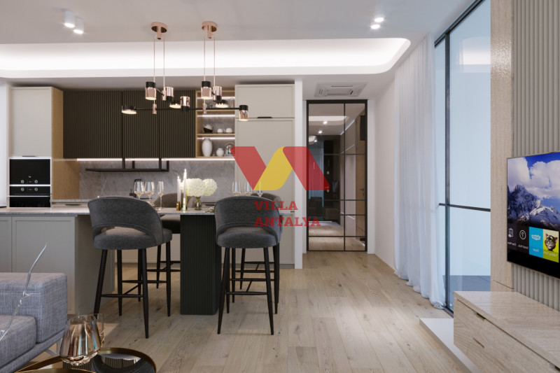 Квартира 2+1 в 140 м от пляжа — топ-локация Анталии. Фото 11