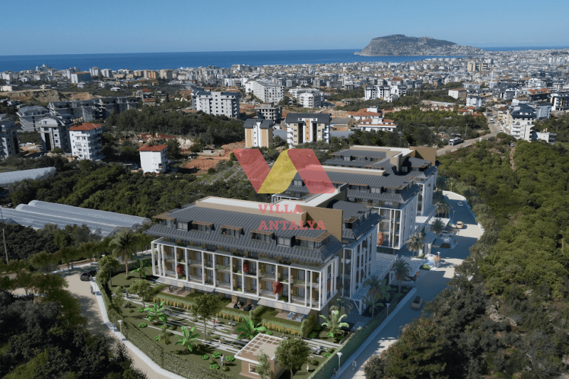 Новый проект в  престижном районе Оба, города Алании. Фото 5