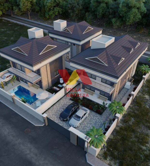 Новая вилла в Кемере под внж, 4+1