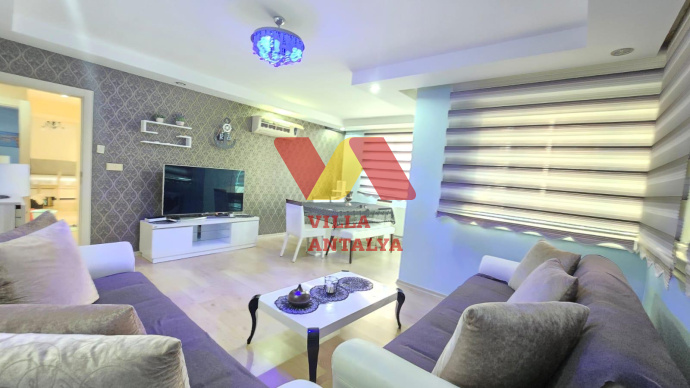 3+1 apartment for sale with Turkish citizenship in the prestigious Konyaalti district