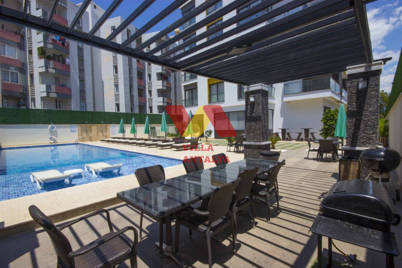 2+1 apartment 100 meters from the sea in Alanya with a residence permit. Фото 19