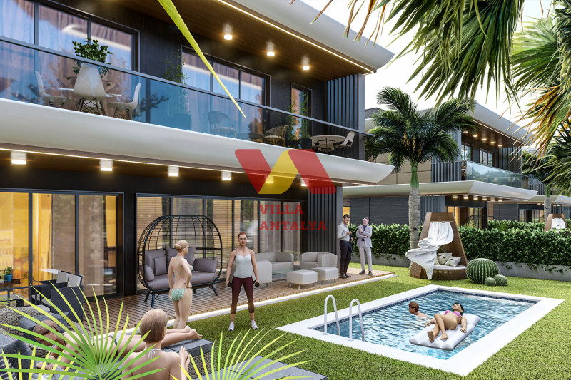 Luxury villas in Antalya (Altyntaş) with a pool and garden for citizenship. Фото 2