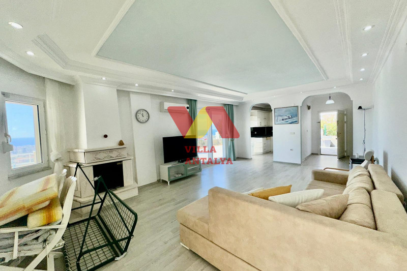 Вилла с видом на море в Алании. Фото 30