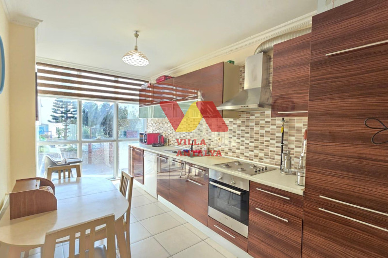 3+1 apartment for sale with Turkish citizenship in the prestigious Konyaalti district. Фото 5