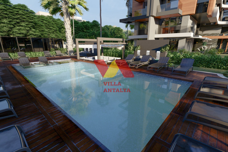 Квартира 2+1 в 140 м от пляжа — топ-локация Анталии. Фото 3