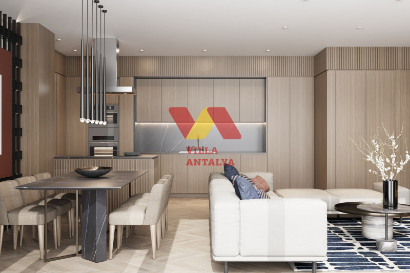 Элитные резиденции с бассейнами на балконе, 2+1. Фото 2