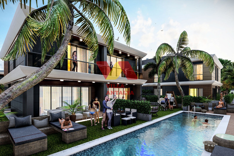 Современная вилла класса люкс в Анталии, 4+1. Фото 3