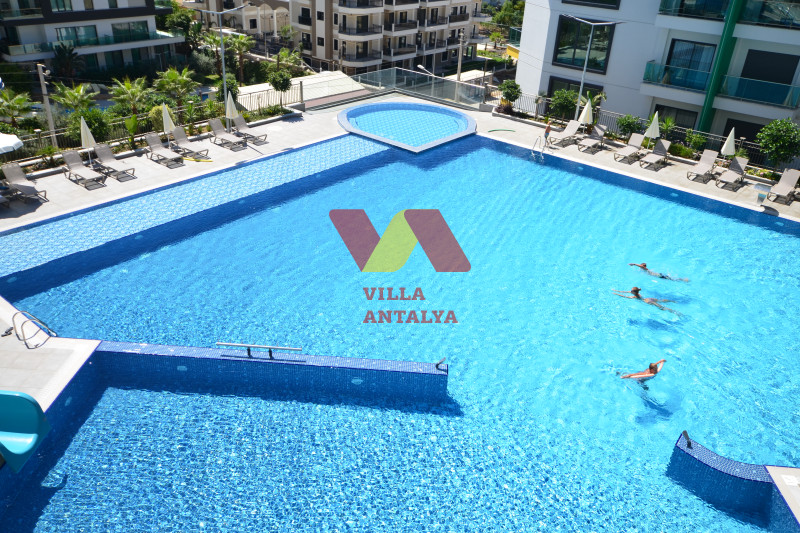 1+1 apartment with a sea view in Alanya, Kargıcak. Фото 5