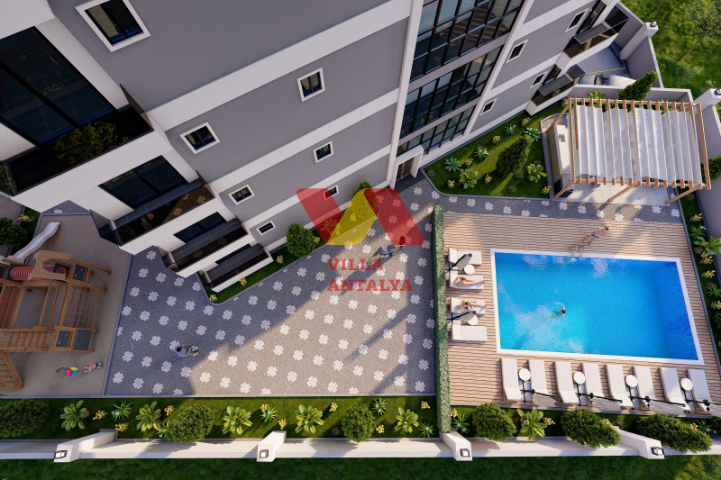 Новые квартиры 1+1,2+1 и 3+1 в центре Алании. Фото 3