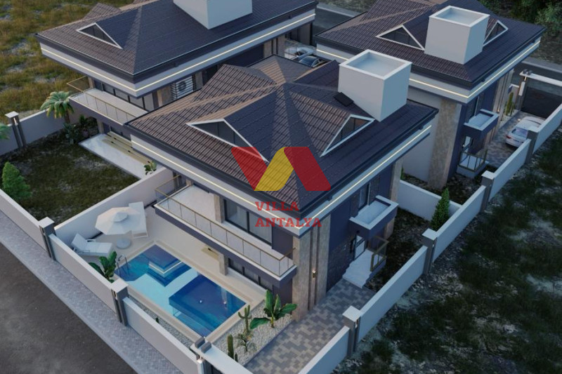 Новая вилла в Кемере под внж, 4+1. Фото 2