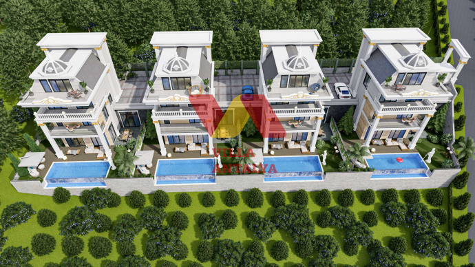 Premium villas in the center of Alanya