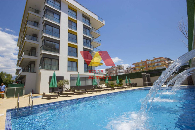 2+1 apartment 100 meters from the sea in Alanya with a residence permit. Фото 16