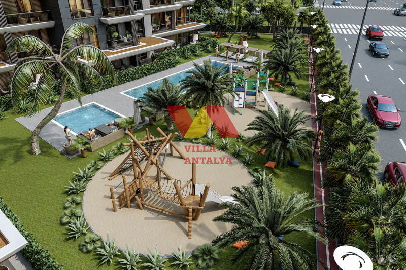 Современная квартира в Алтынташе, Анталия. Фото 3