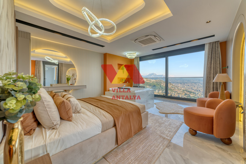 Stylish 4+1 villa in Alanya for citizenship. Фото 11