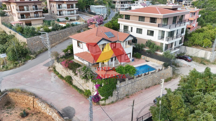4+1 villa in Alanya, Oba citizenship