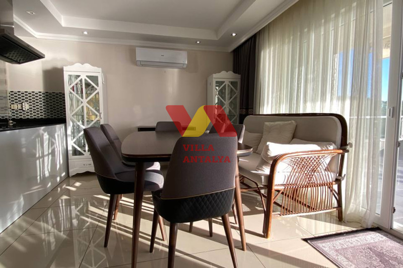 Дуплекс 4+1 с видом на море, Алания. Фото 3