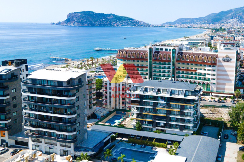 2+1 apartment 100 meters from the sea in Alanya with a residence permit. Фото 2