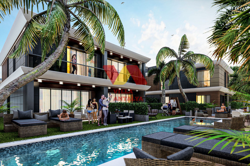 Современная вилла класса люкс в Анталии, 4+1. Фото 2