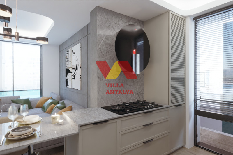 Квартира 2+1 в 140 м от пляжа — топ-локация Анталии. Фото 14