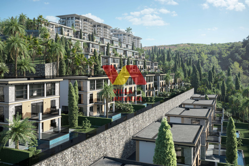 Комплекс вилл и апартаментов в Алании. Фото 4