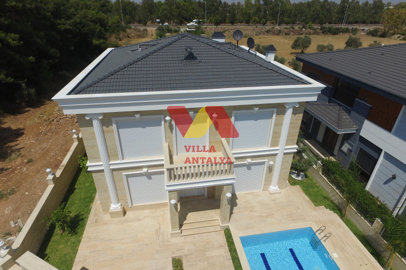 Роскошная вилла 5+1 в районе Дёшемеалты, Анталья . Фото 1