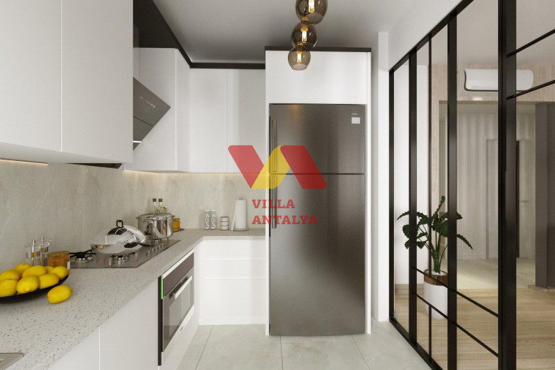 Новые квартиры в рассрочку в Анталии, 2+1. Фото 12